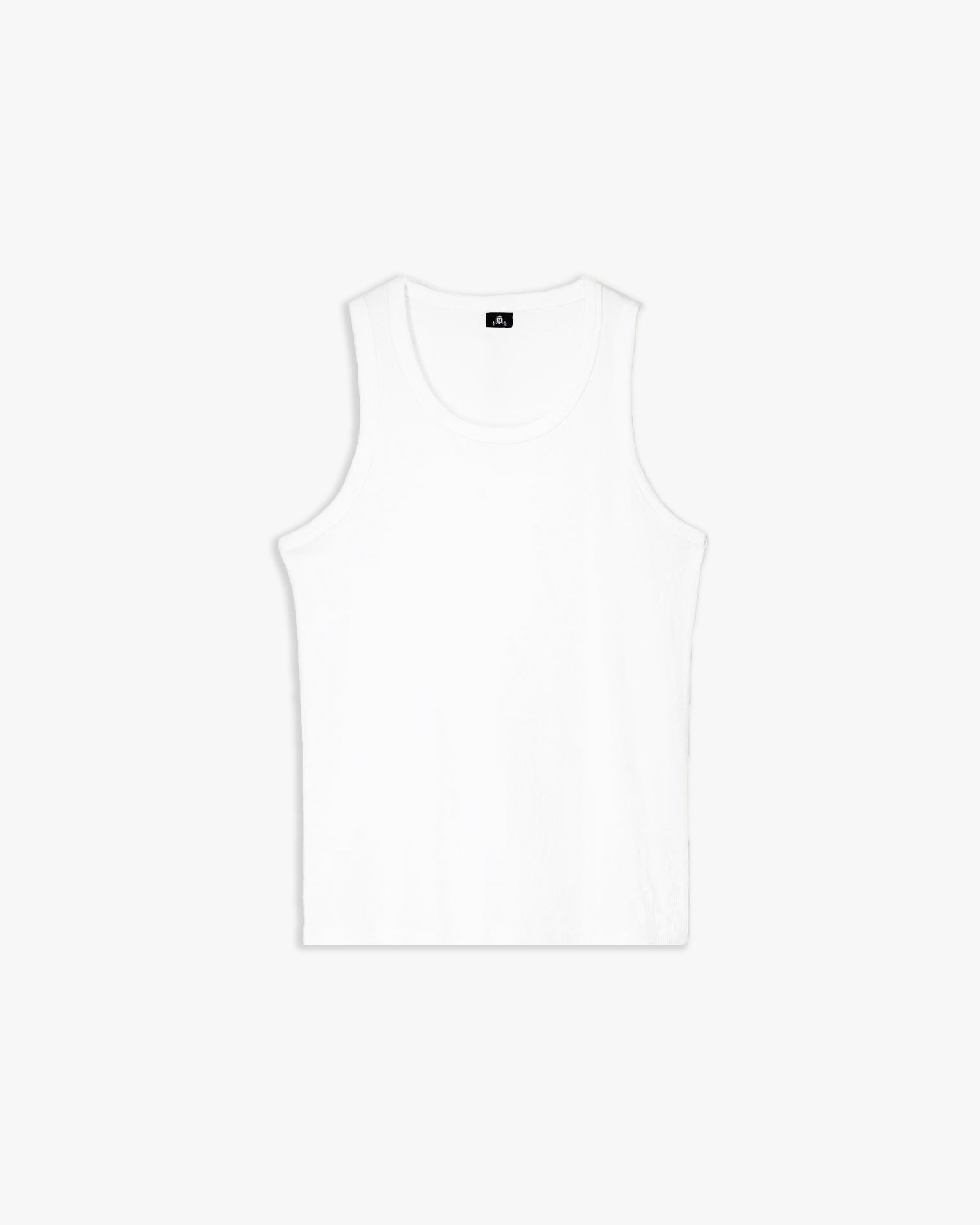 Camisola de Alças em Canelado Branca