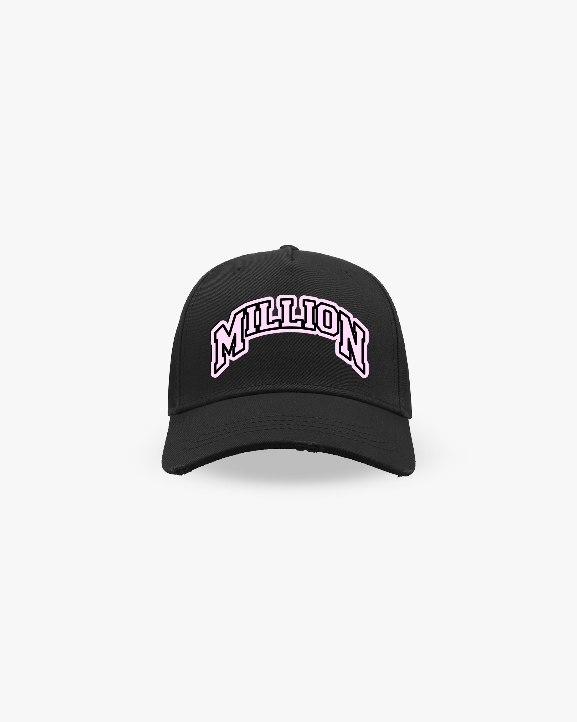 Boné Patron Preto Rosa