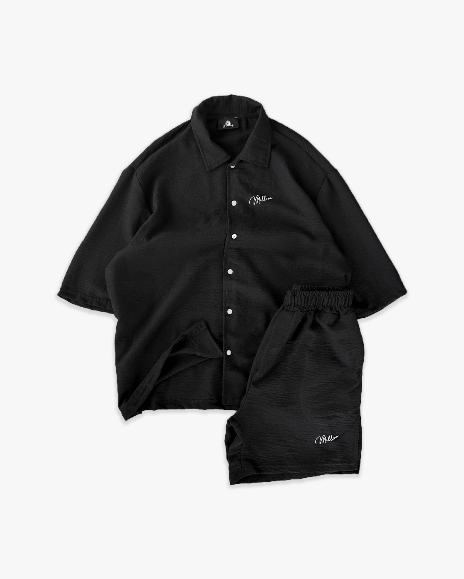 Conjunto de Linho Preto