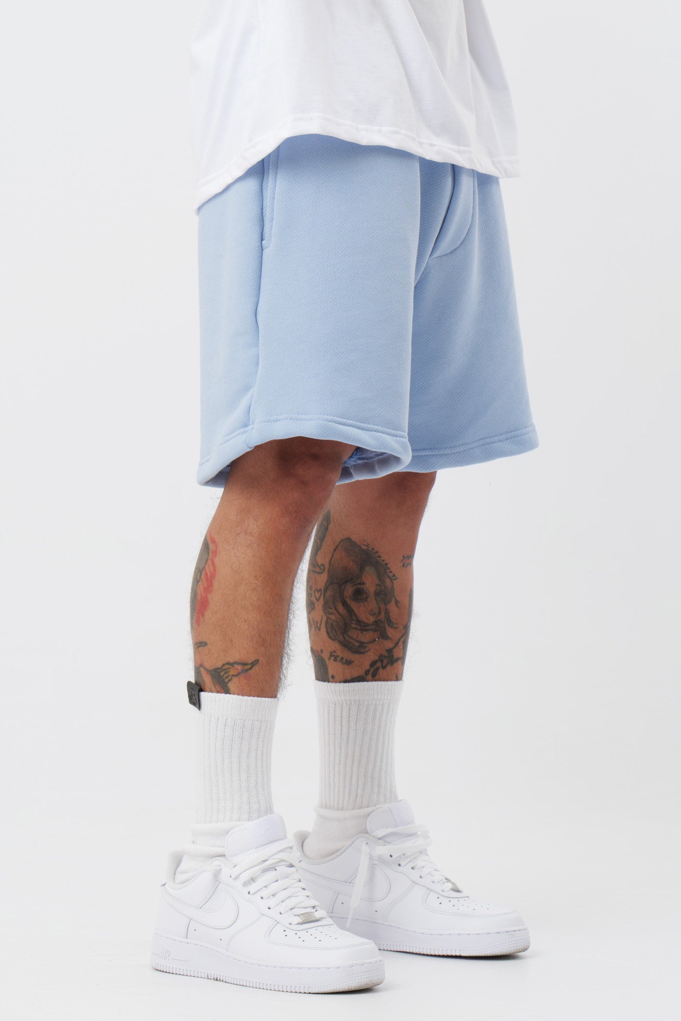 Calções Drip Azul Claro