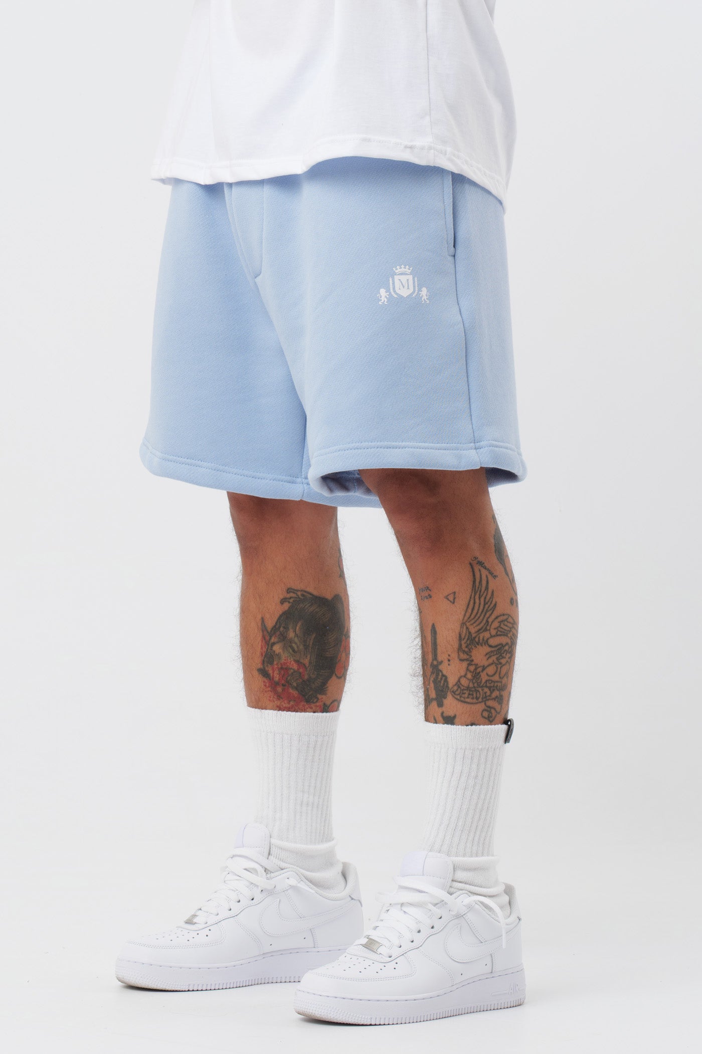 Calções Drip Azul Claro
