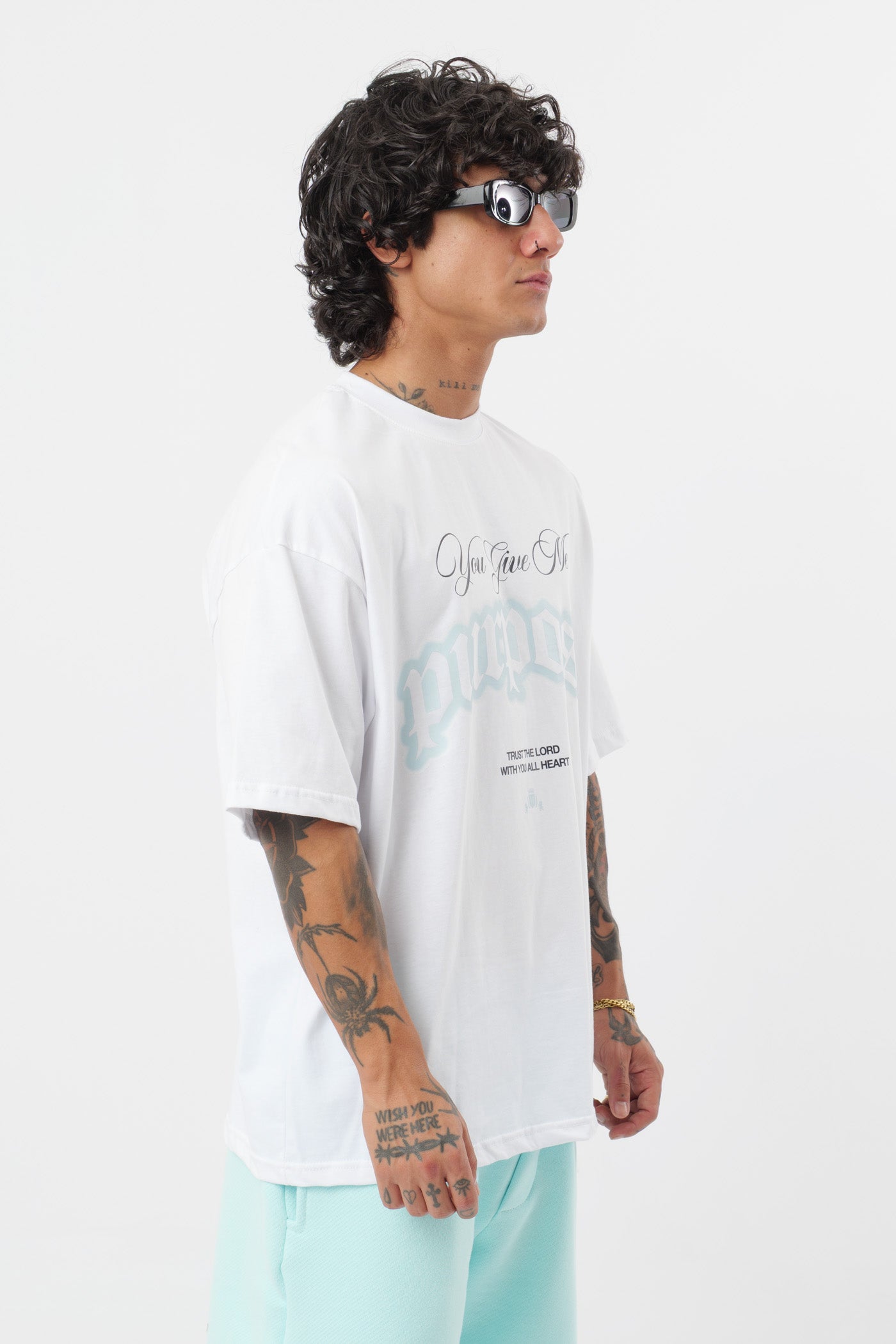T-Shirt Purpose Branca