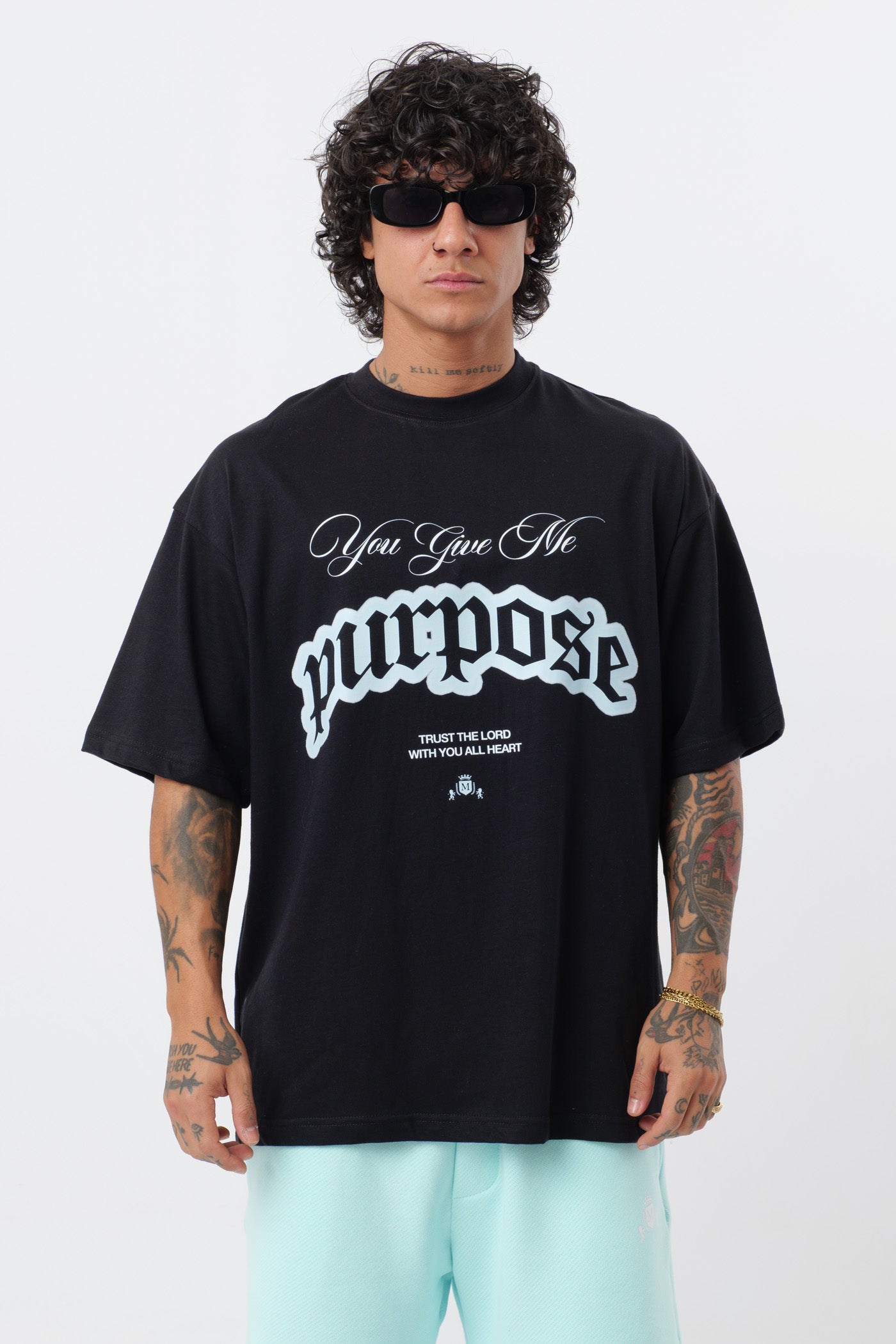 T-Shirt Purpose Preta