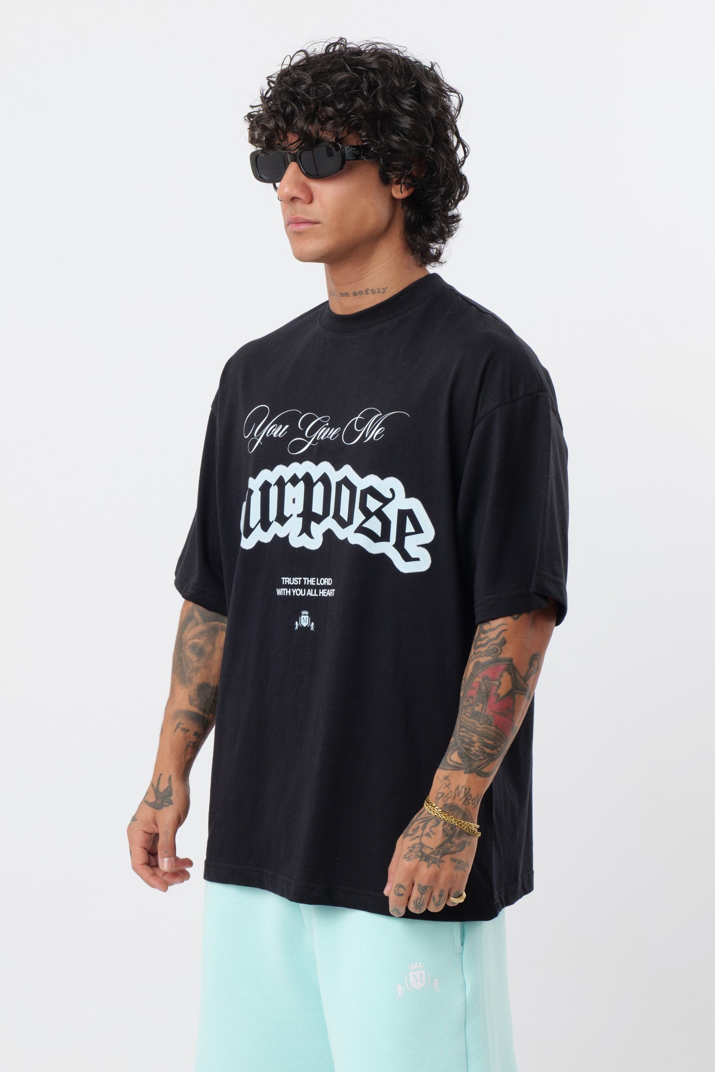 T-Shirt Purpose Preta