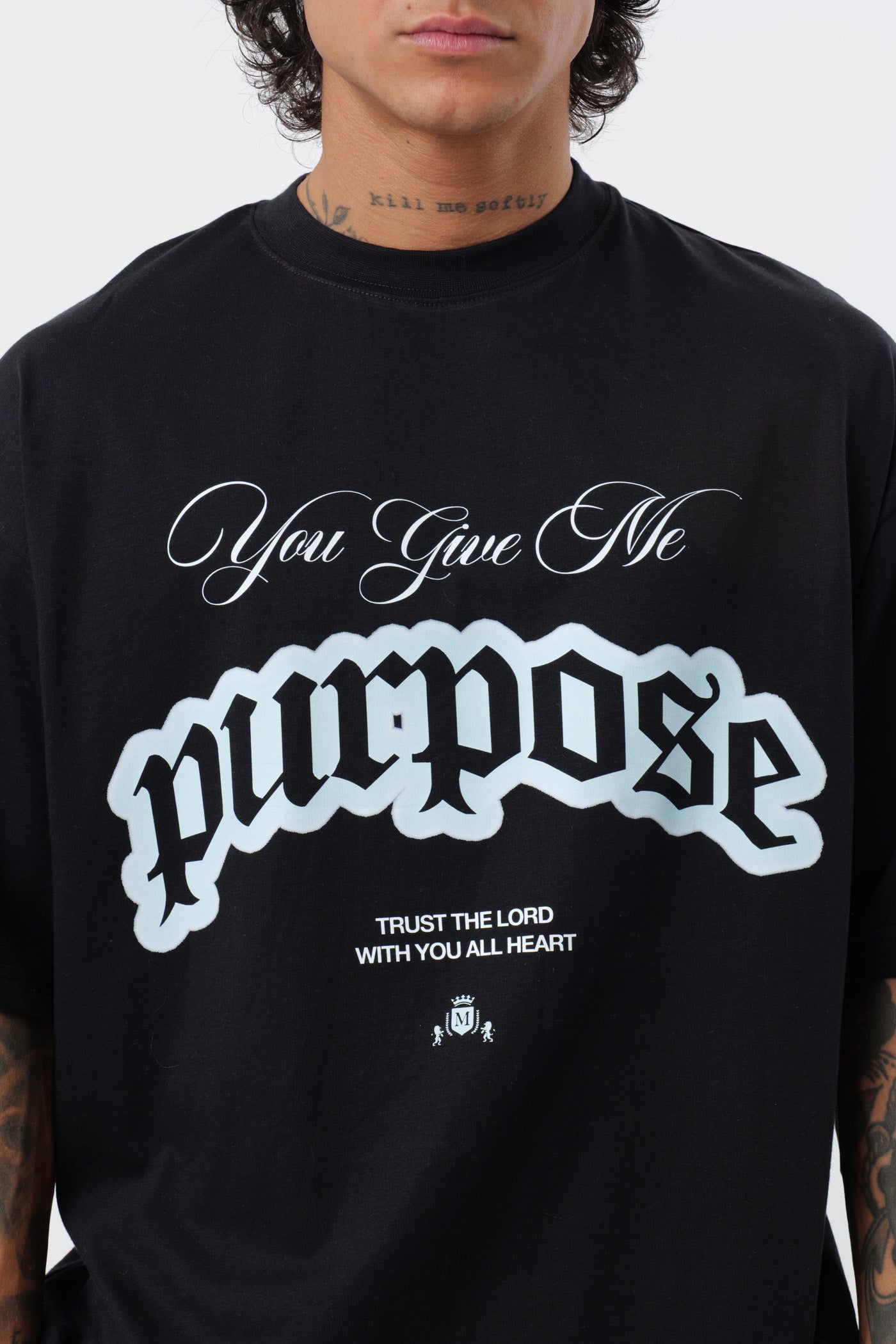 T-Shirt Purpose Preta