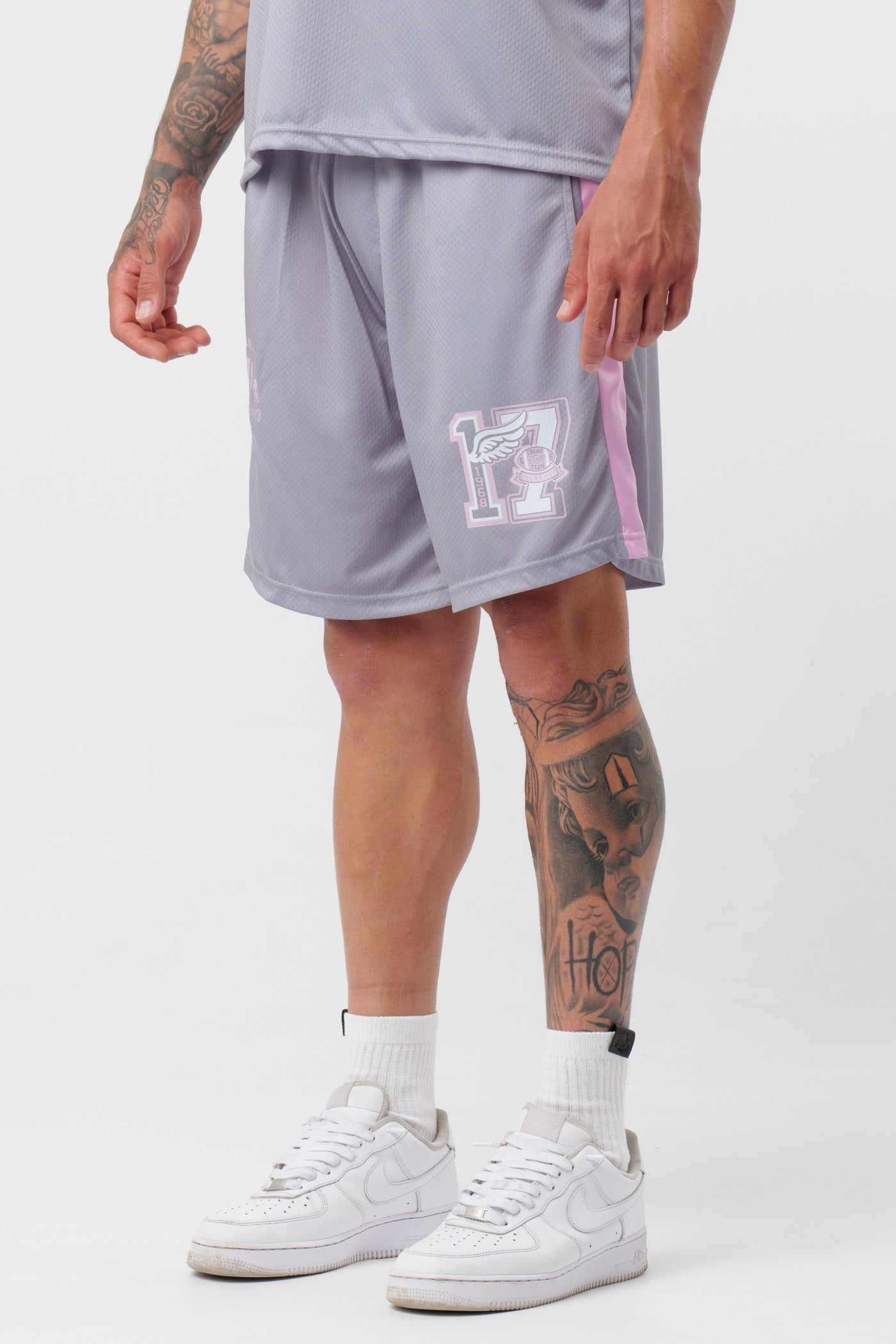 Coordenado Basket Cinzento