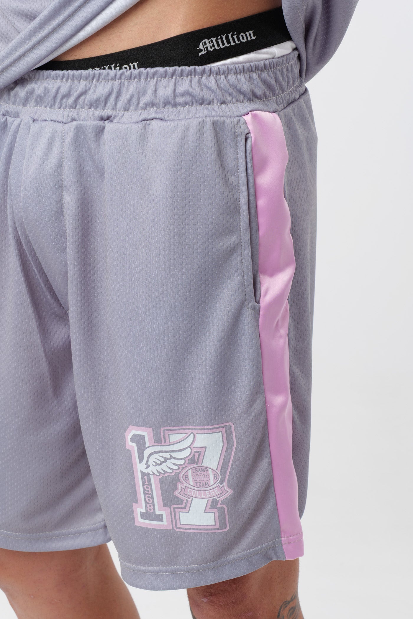 Coordenado Basket Cinzento