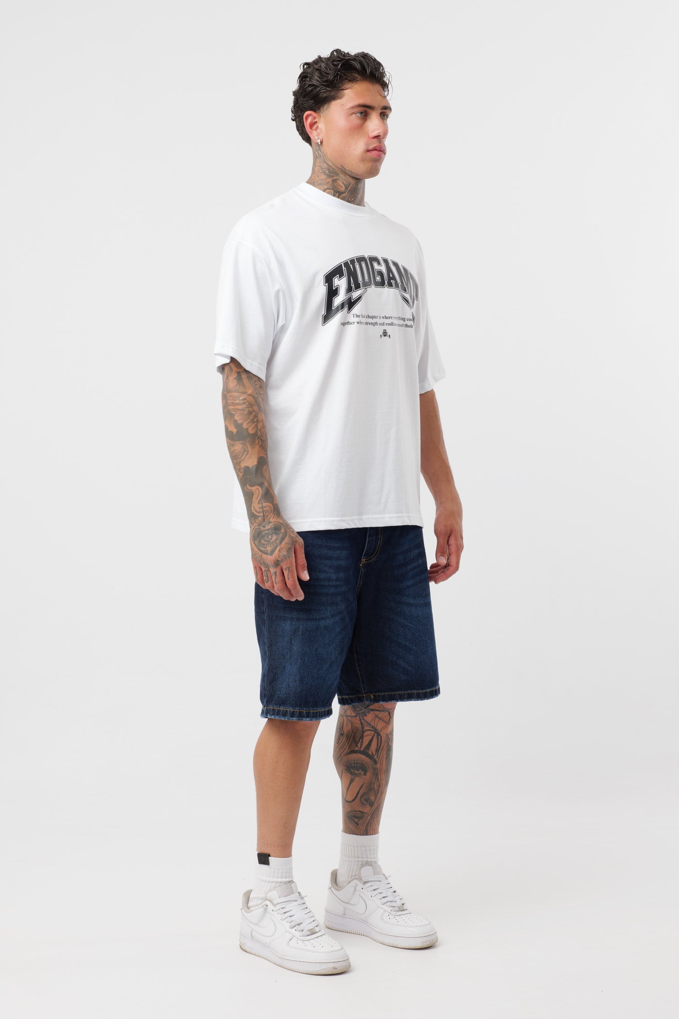 T-Shirt Endgame Branca