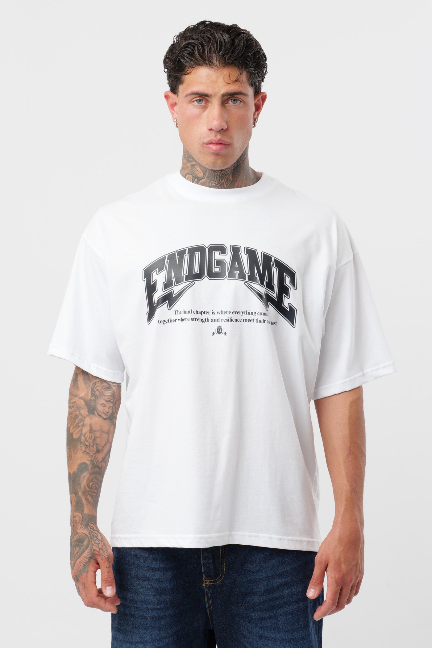 T-Shirt Endgame Branca