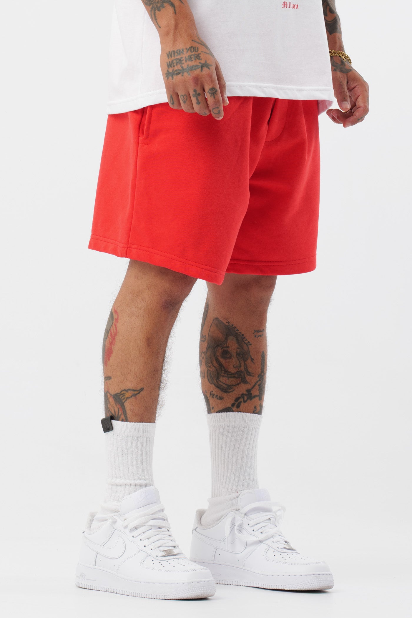 Calções Drip Vermelho