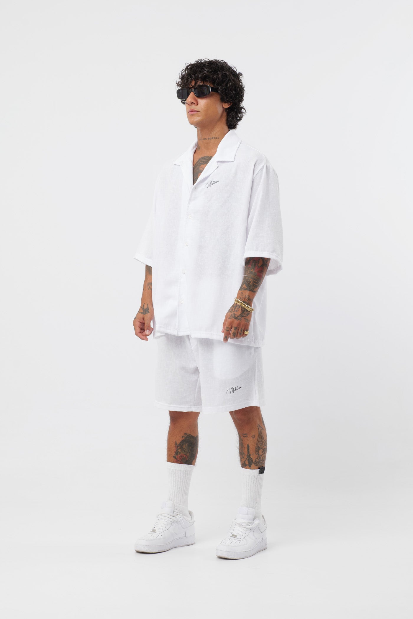 Conjunto de Linho Branco