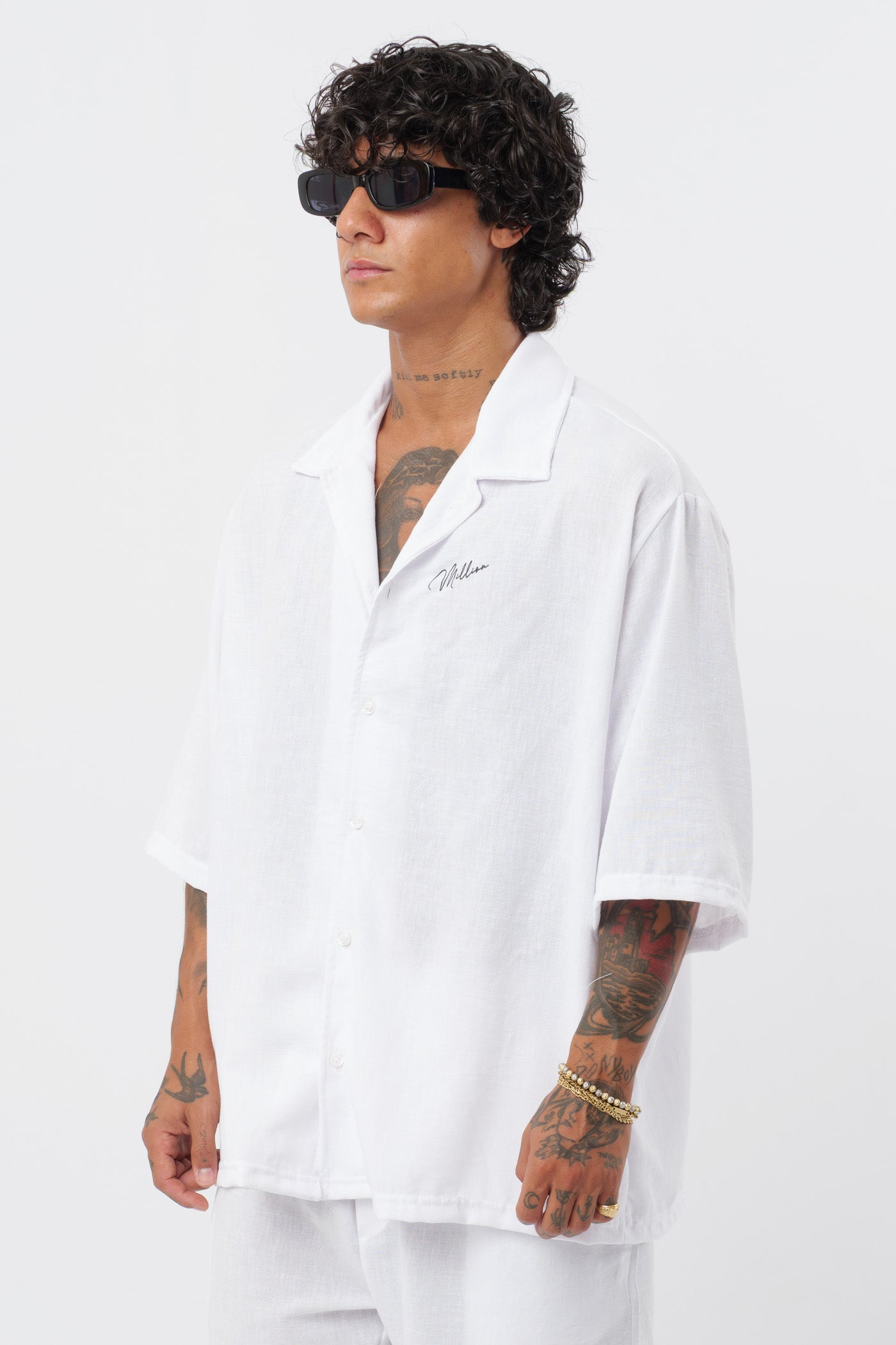 Conjunto de Linho Branco