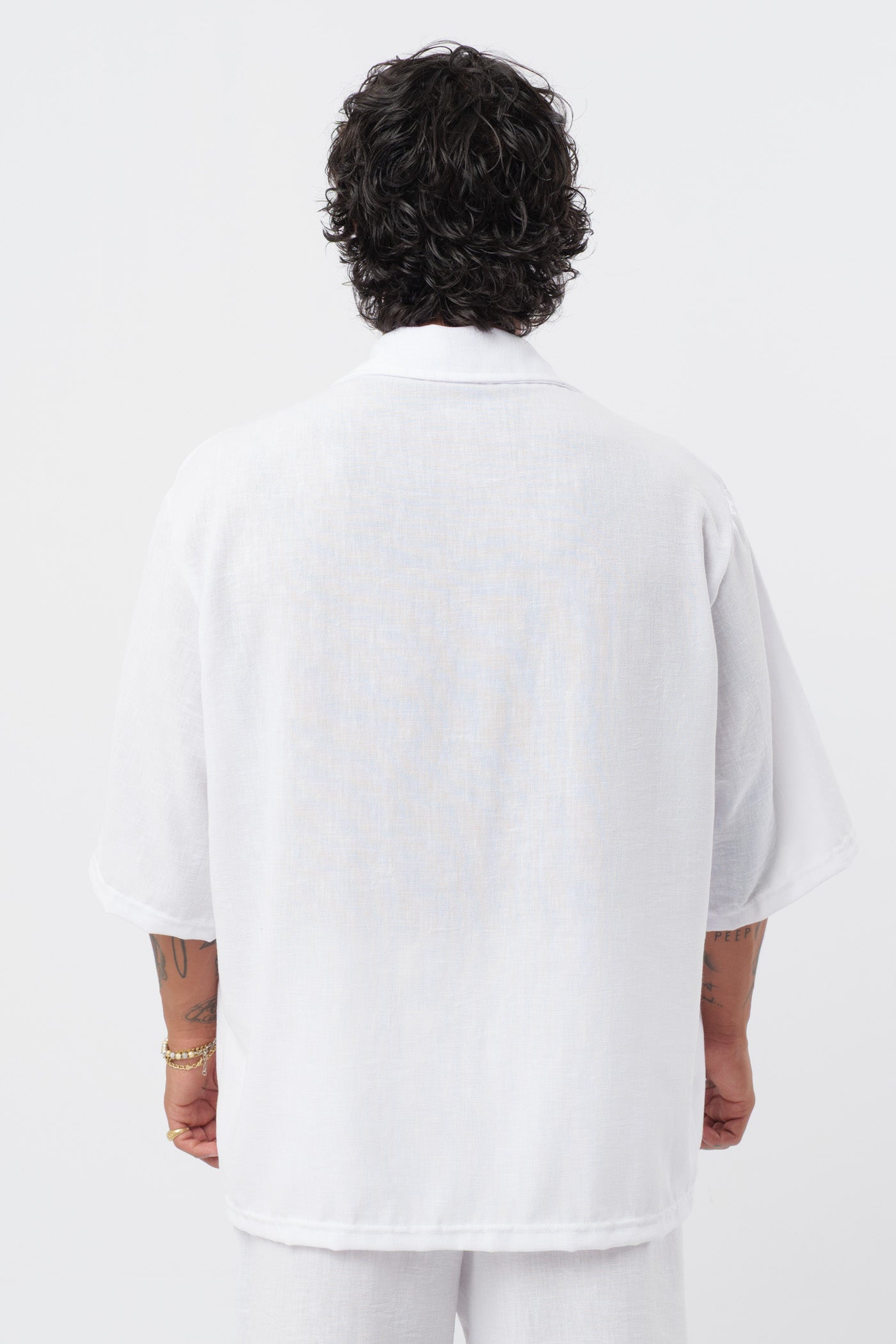 Conjunto de Linho Branco