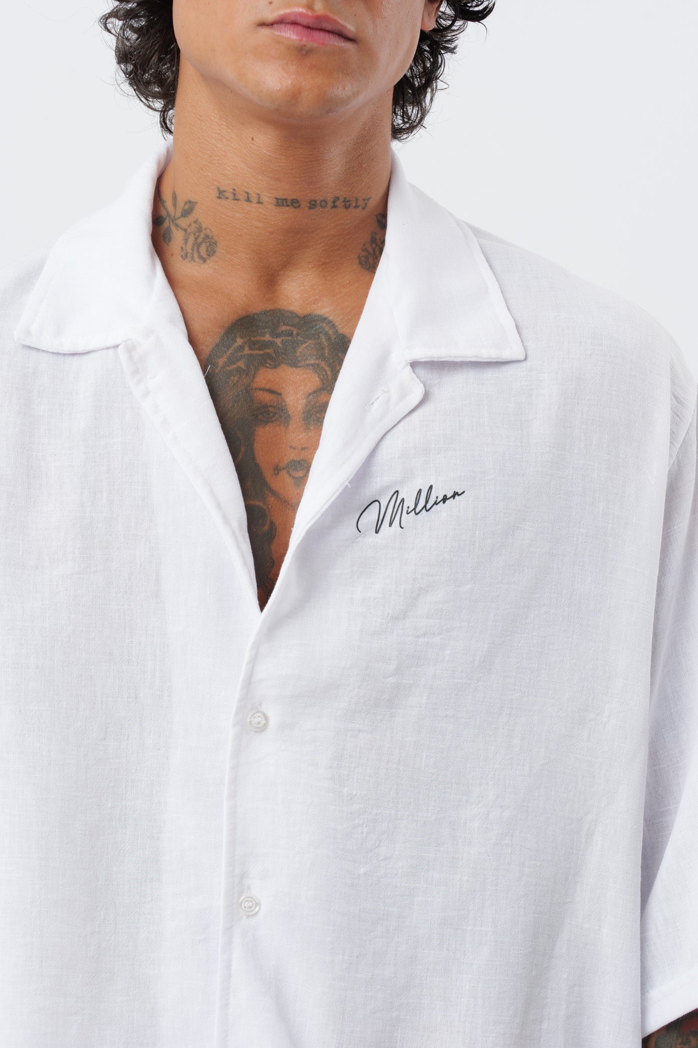 Conjunto de Linho Branco