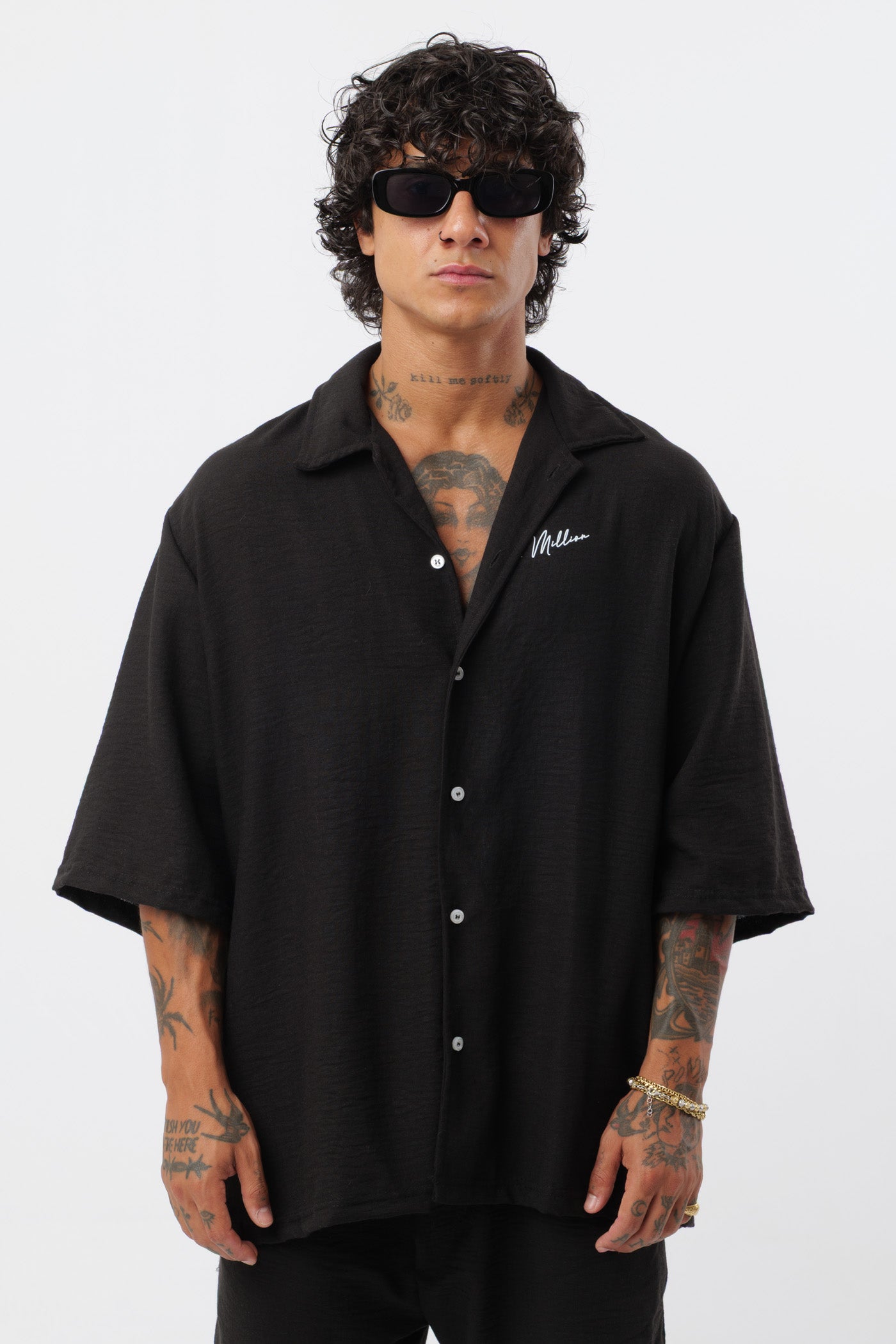 Conjunto de Linho Preto