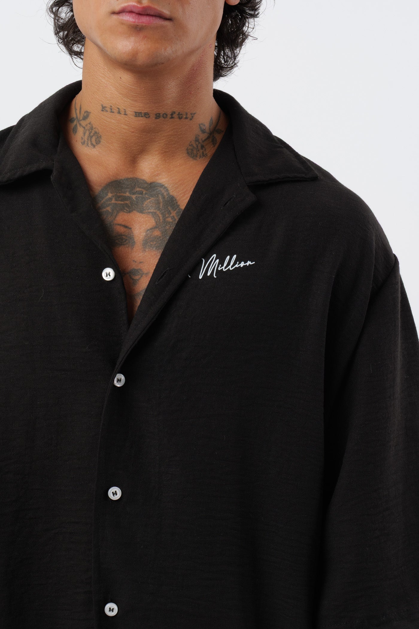 Conjunto de Linho Preto
