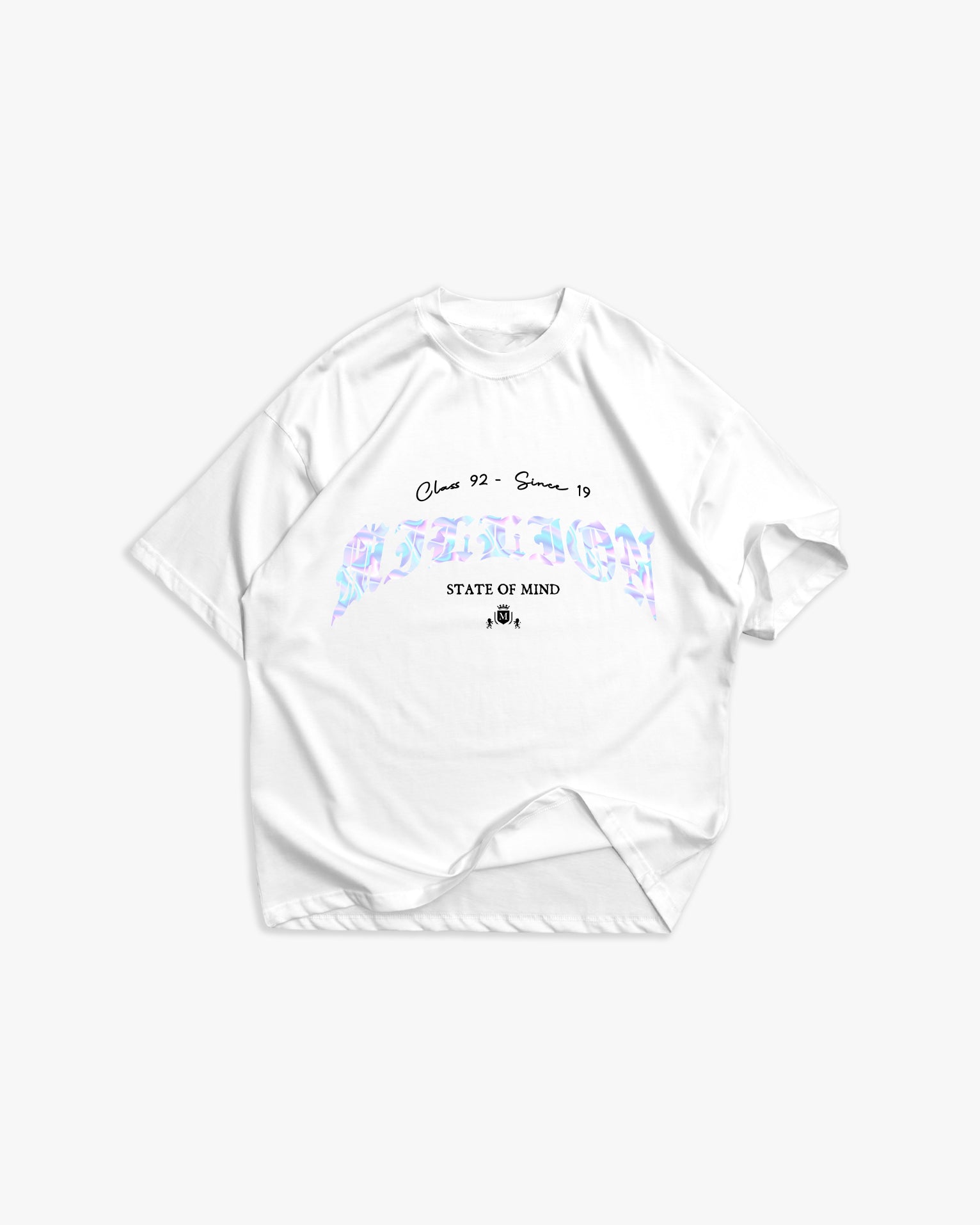 T-shirt Branca Holográfica