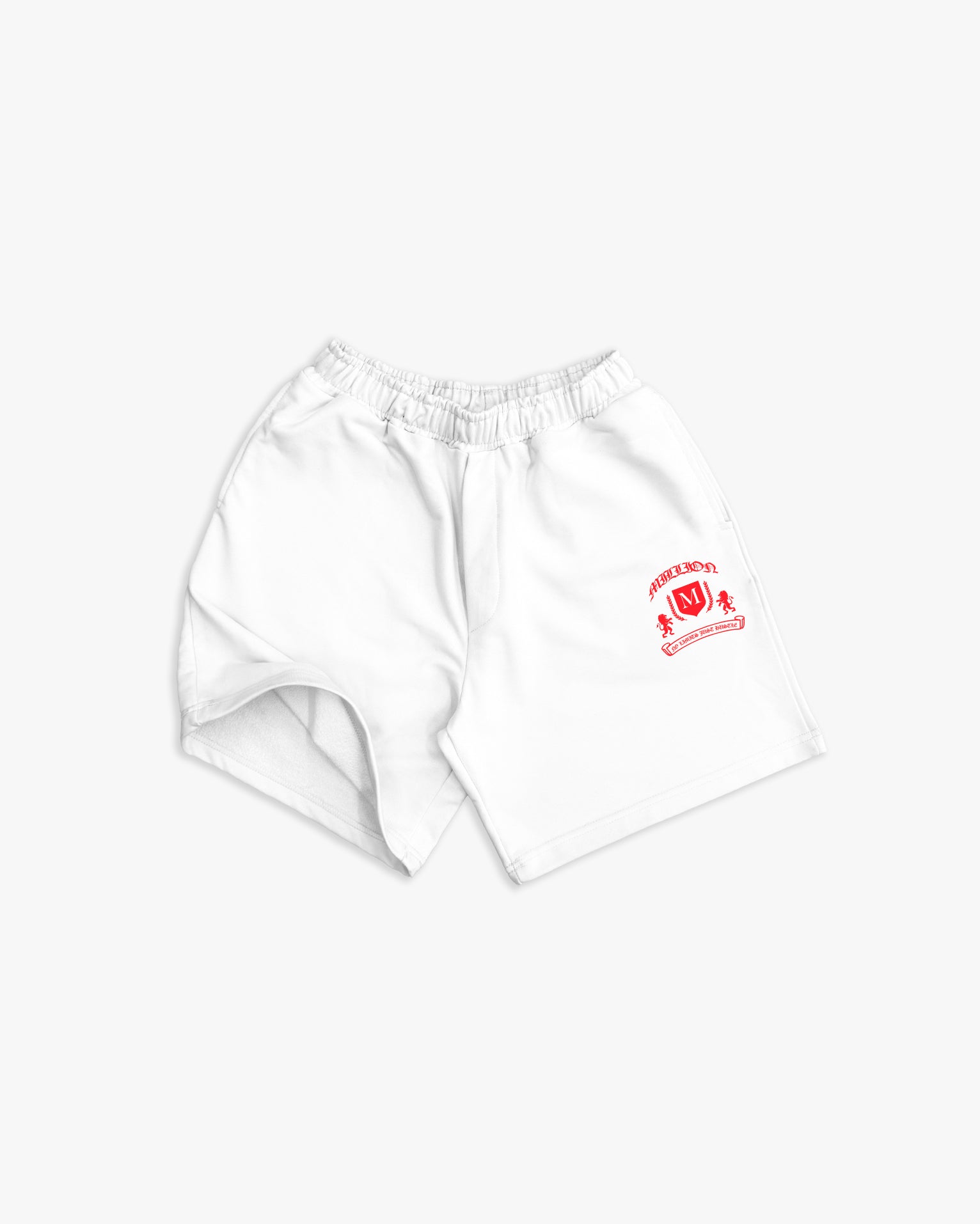 Calções Monarch Branco Vermelho