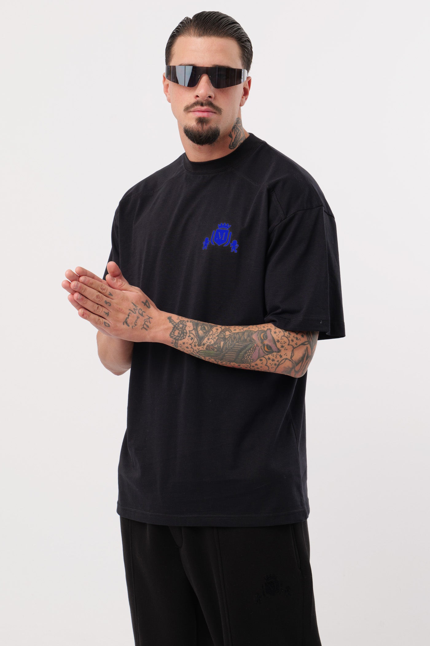 T-shirt Logo Preta Royal