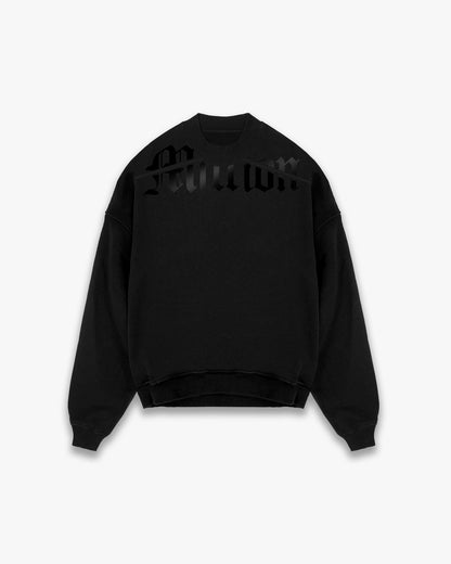 Sweatshirt Black Cortar Preta