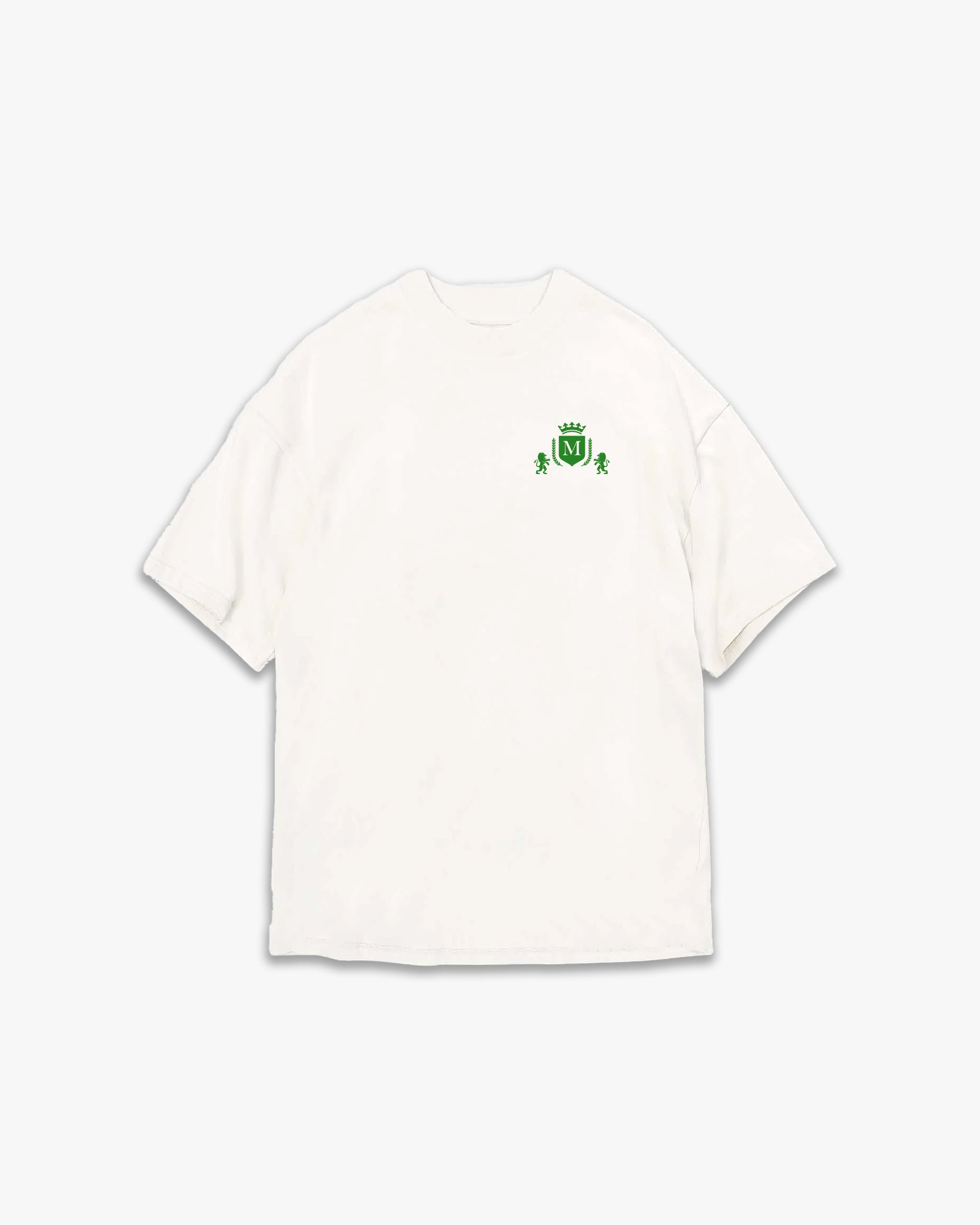 T-shirt Logo Branca Verde