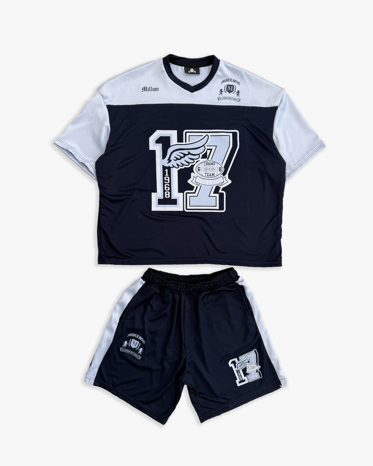 Coordenado Basket Azul Marinho