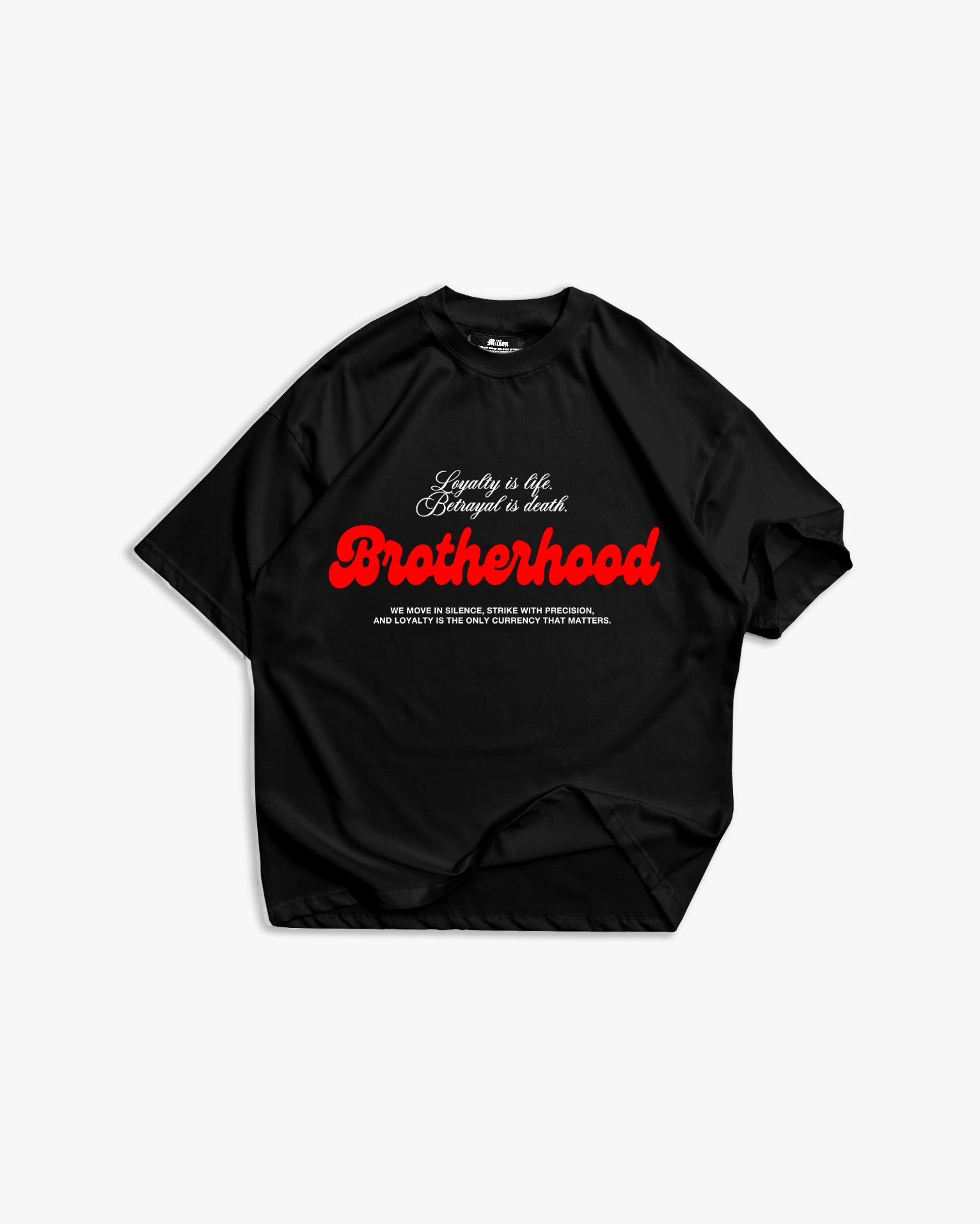 T-shirt Brotherhood Preta