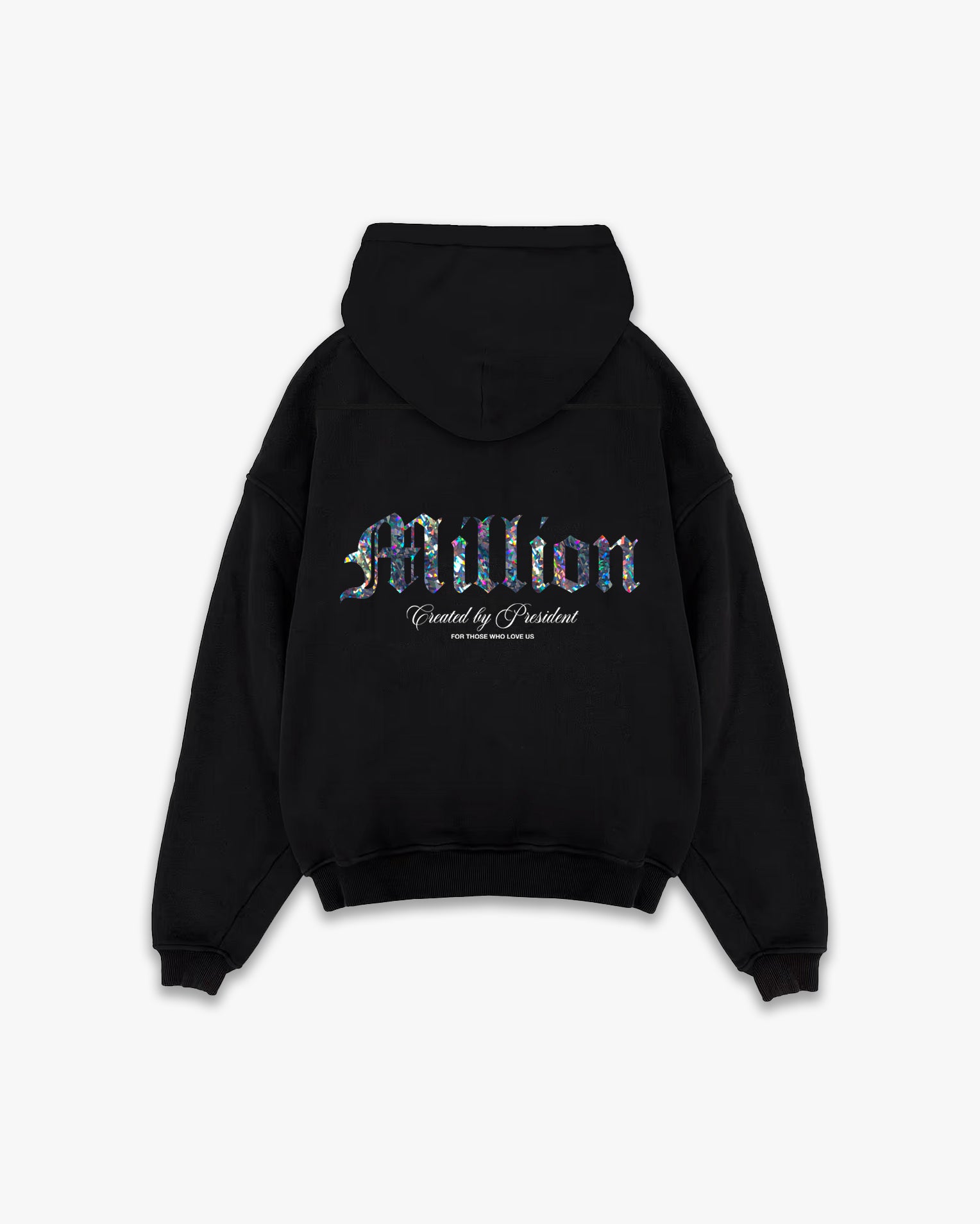 Hoodie Crystal President Preto
