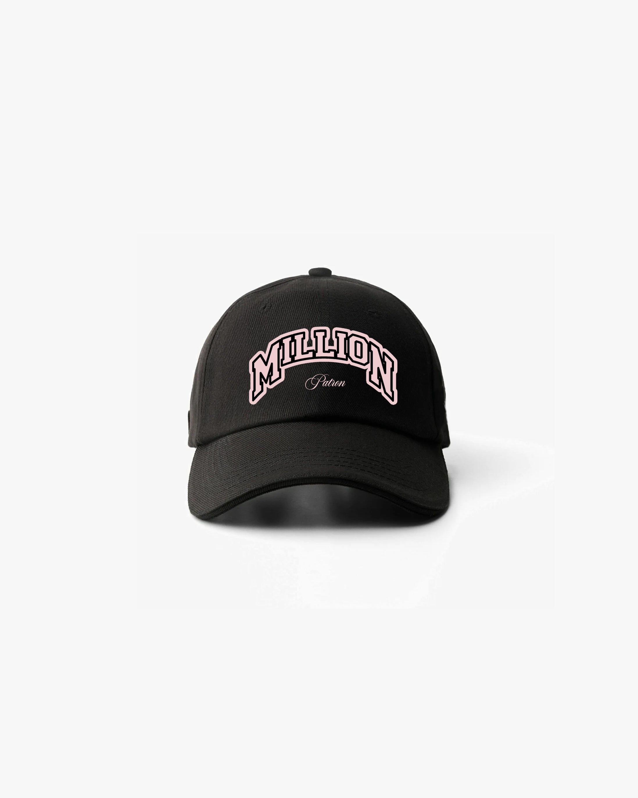 Boné Patron Preto Rosa