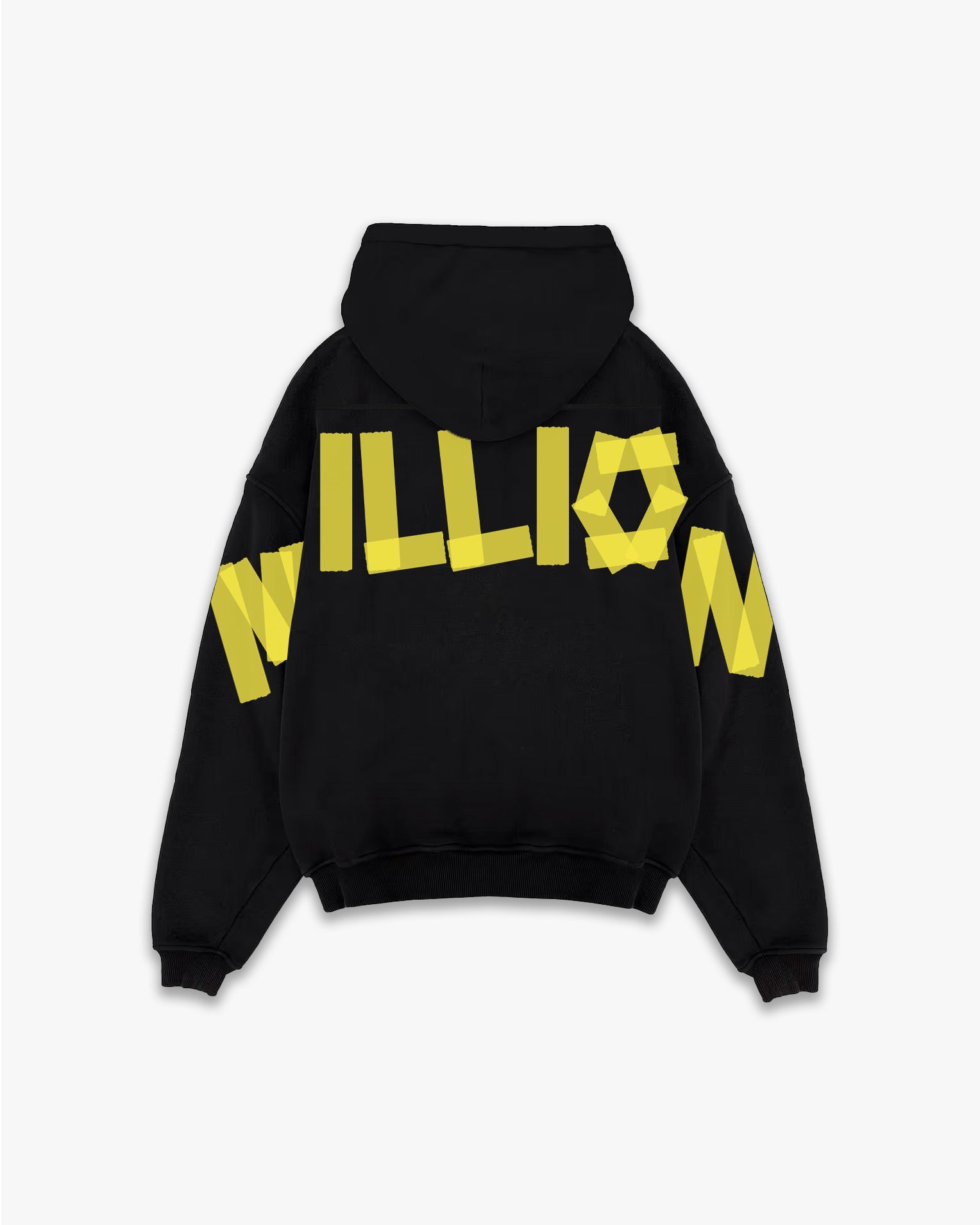 Hoodie Yellow Lonely Preta