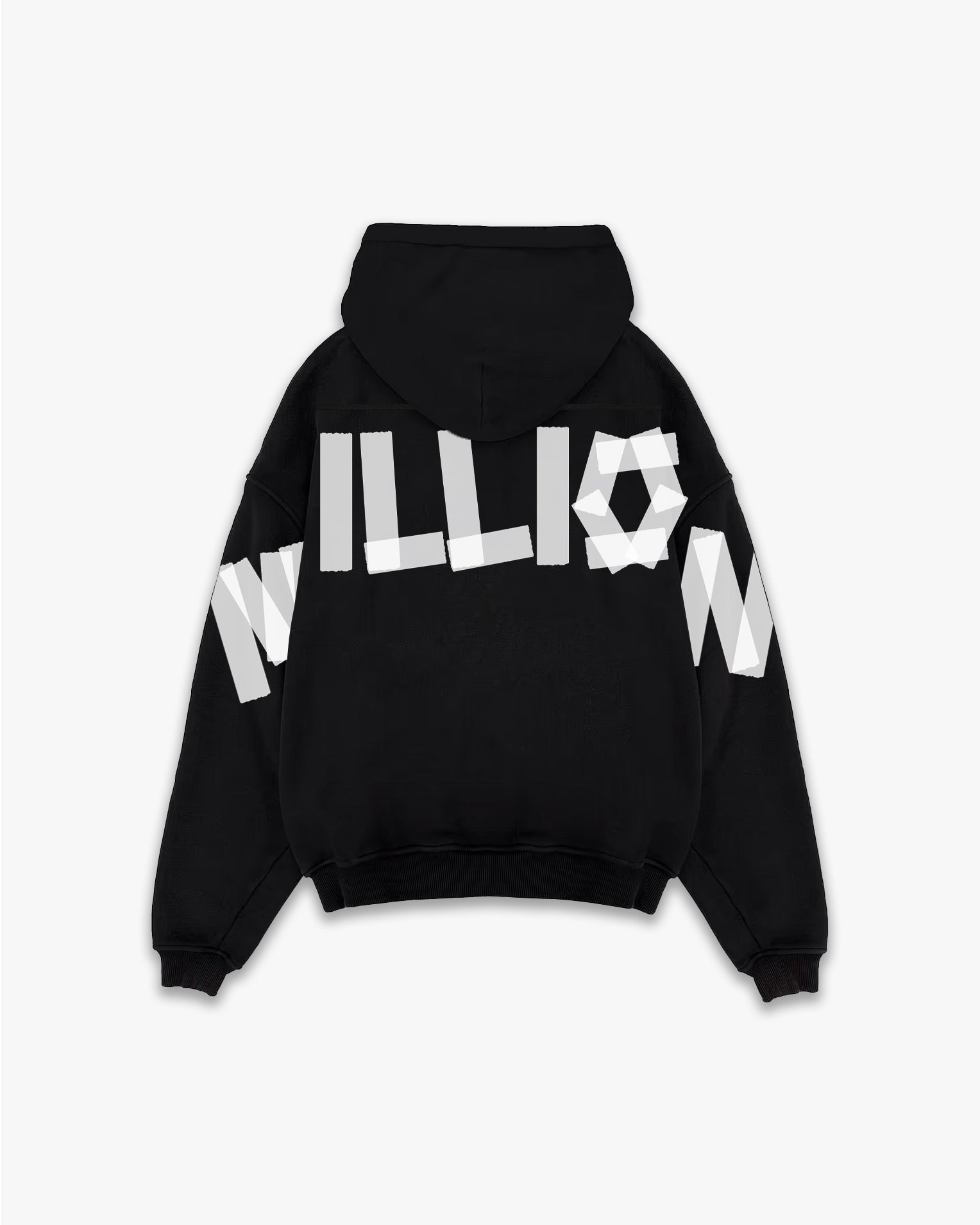 Hoodie Branco Lonely Preta