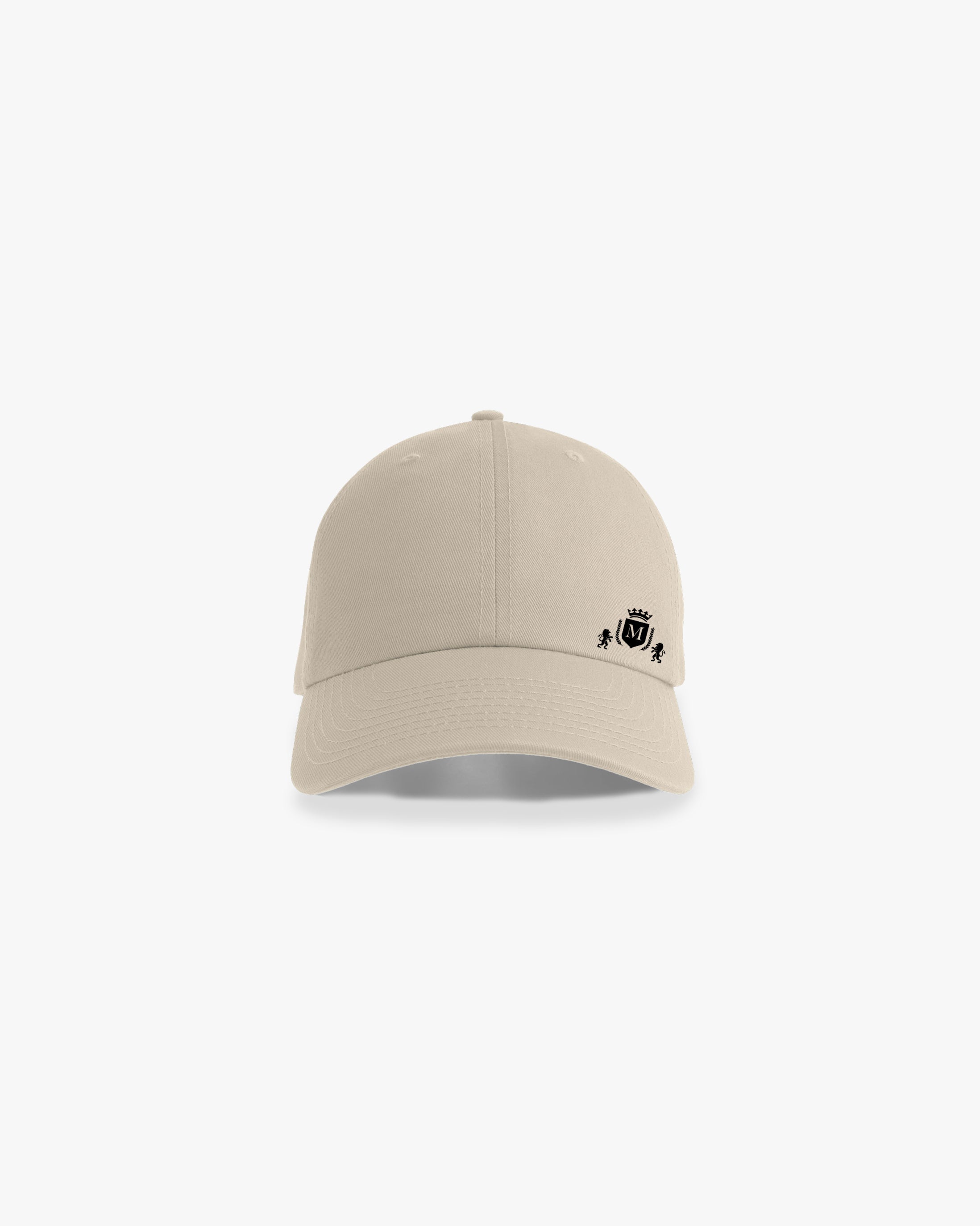 Chapéu Bege com Mini-Logo Preto