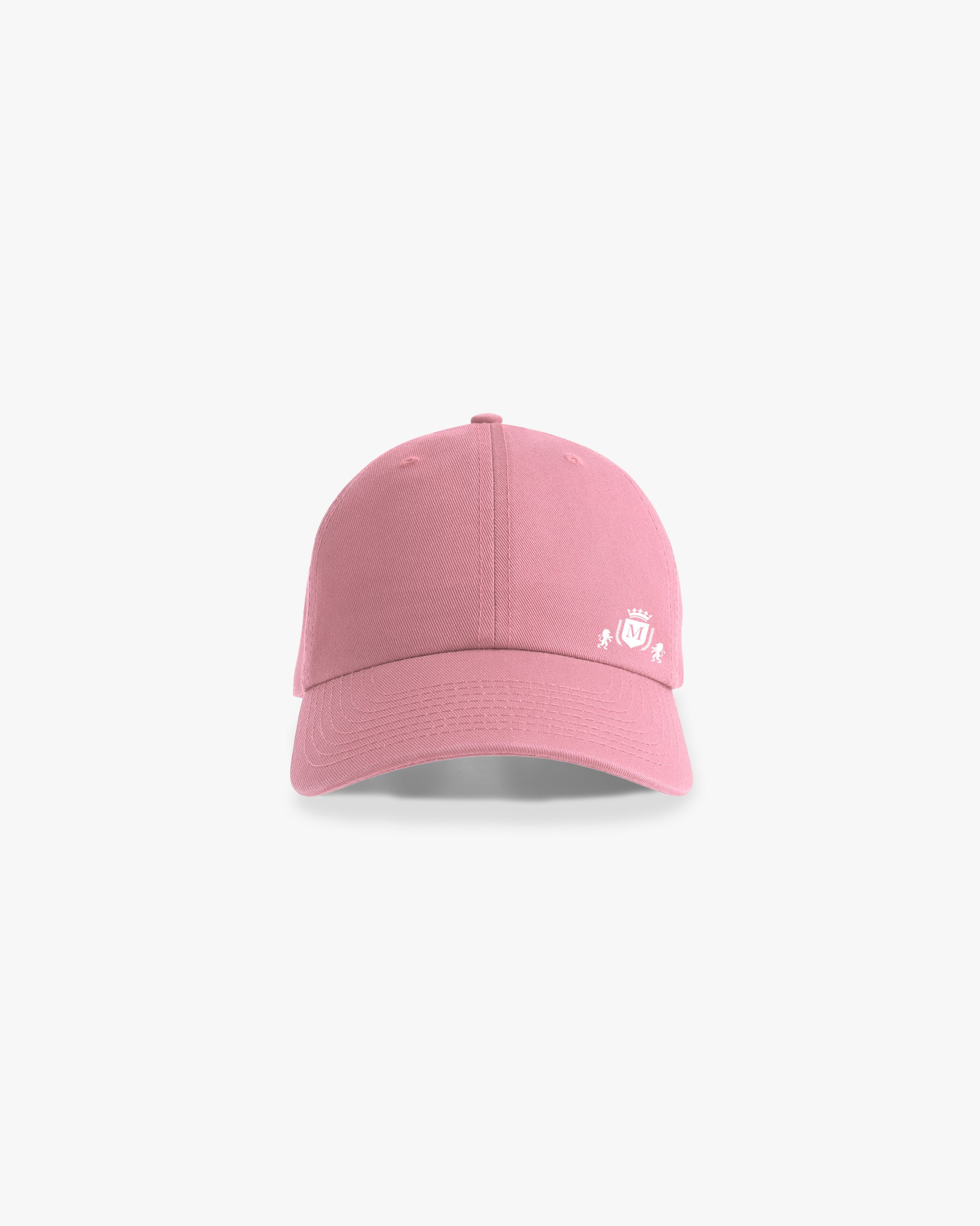 Chapéu Rosa com Mini-Logo Branco