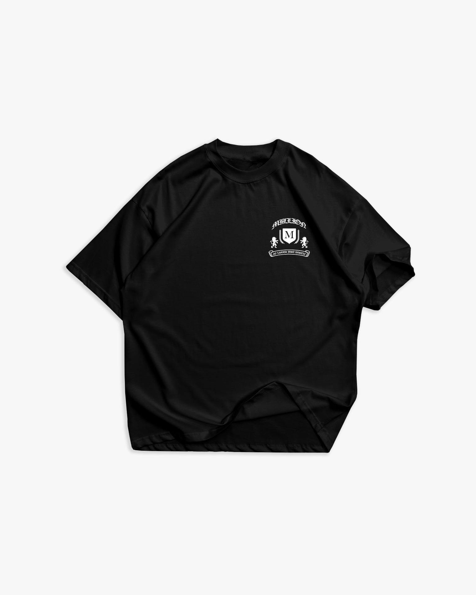 T-shirt Monarch Preta