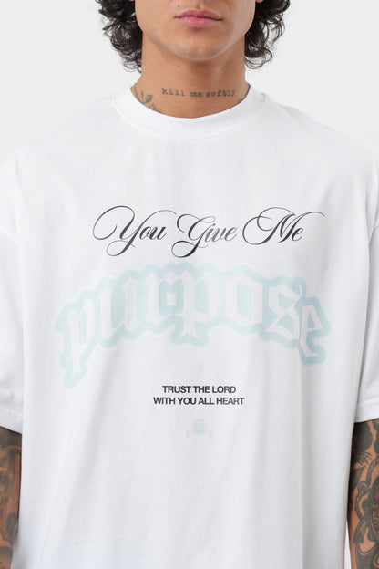 T-Shirt Purpose Branca