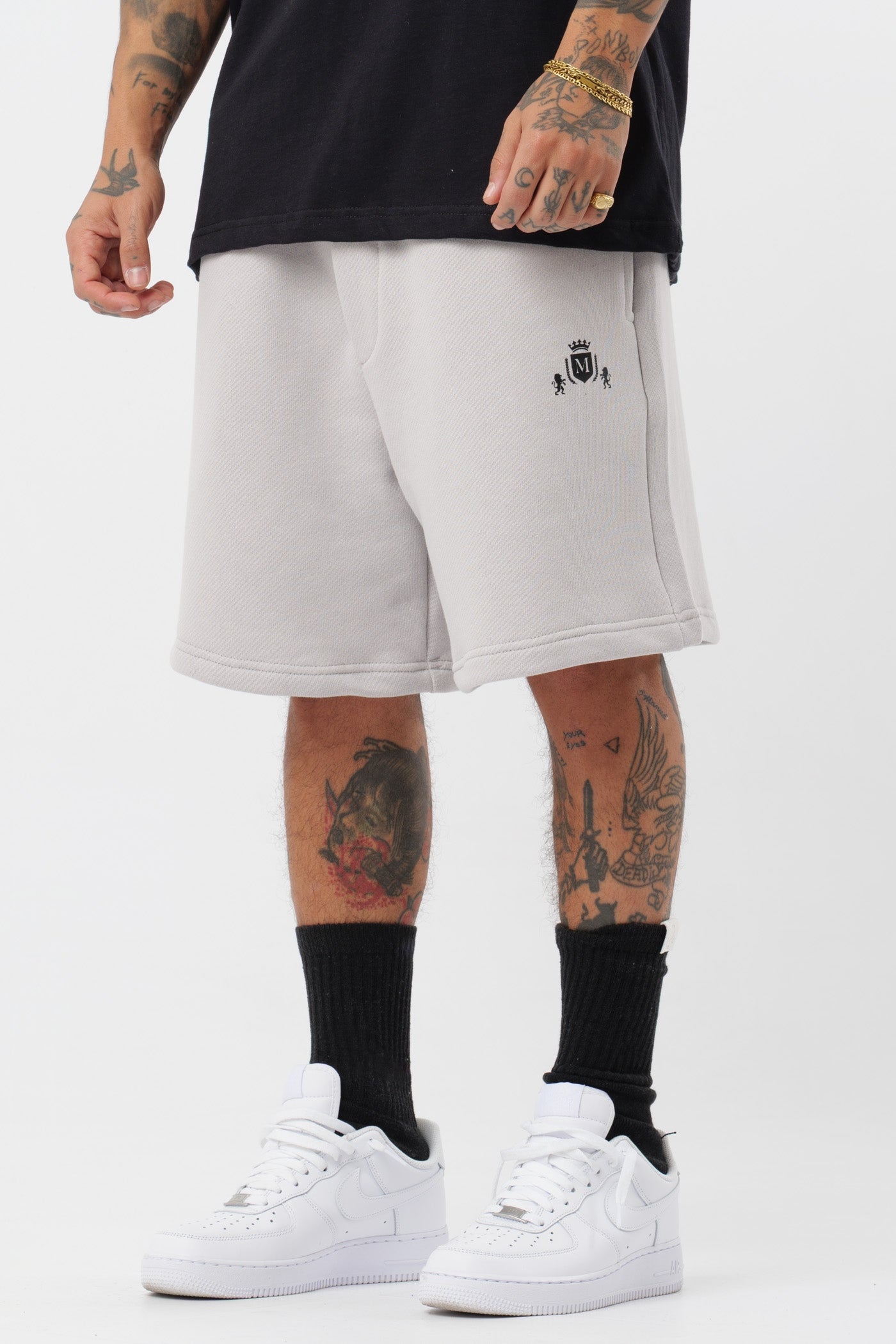 Short Drip Cinzento