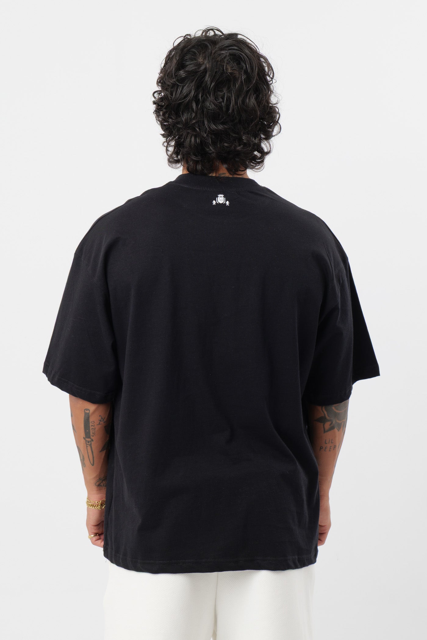 T-shirt Respect Preta