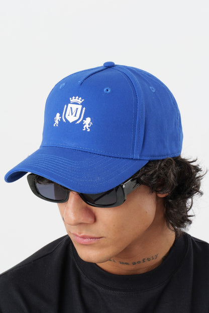 Boné Royal com Logo Branco