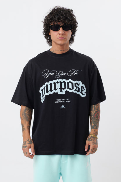 T-Shirt Purpose Preta