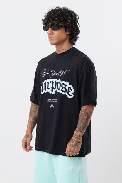 T-Shirt Purpose Preta