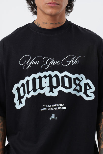T-Shirt Purpose Preta