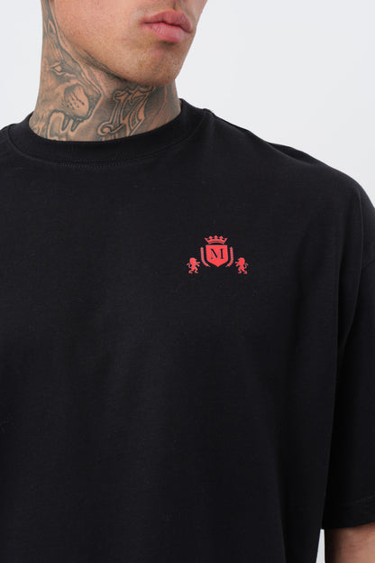T-shirt Broke in Cash Preta