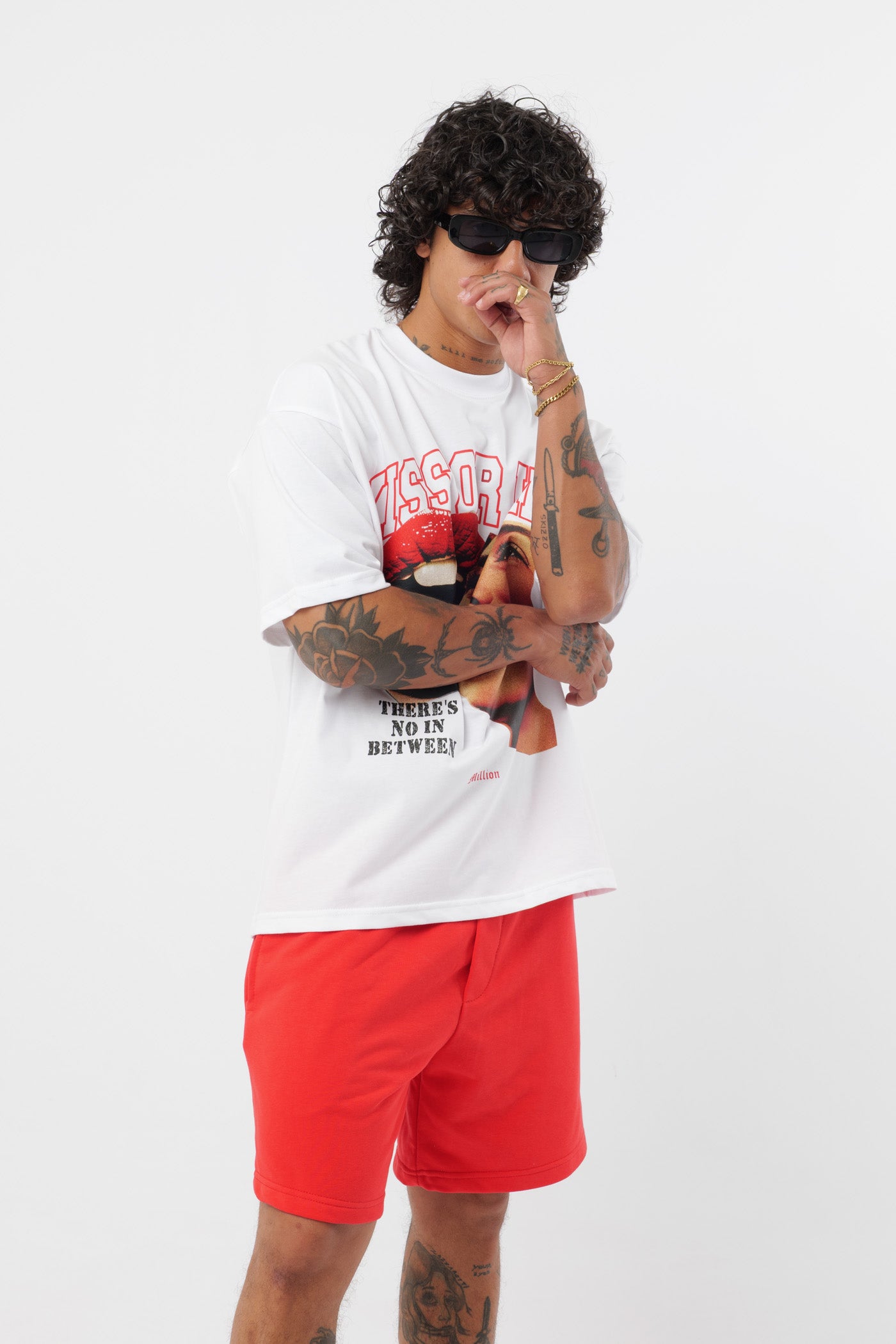 Calções Drip Vermelho