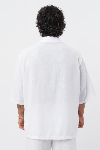Conjunto de Linho Branco
