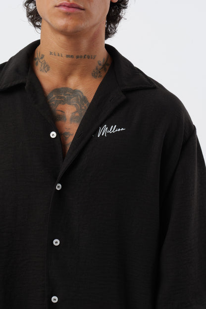 Conjunto de Linho Preto