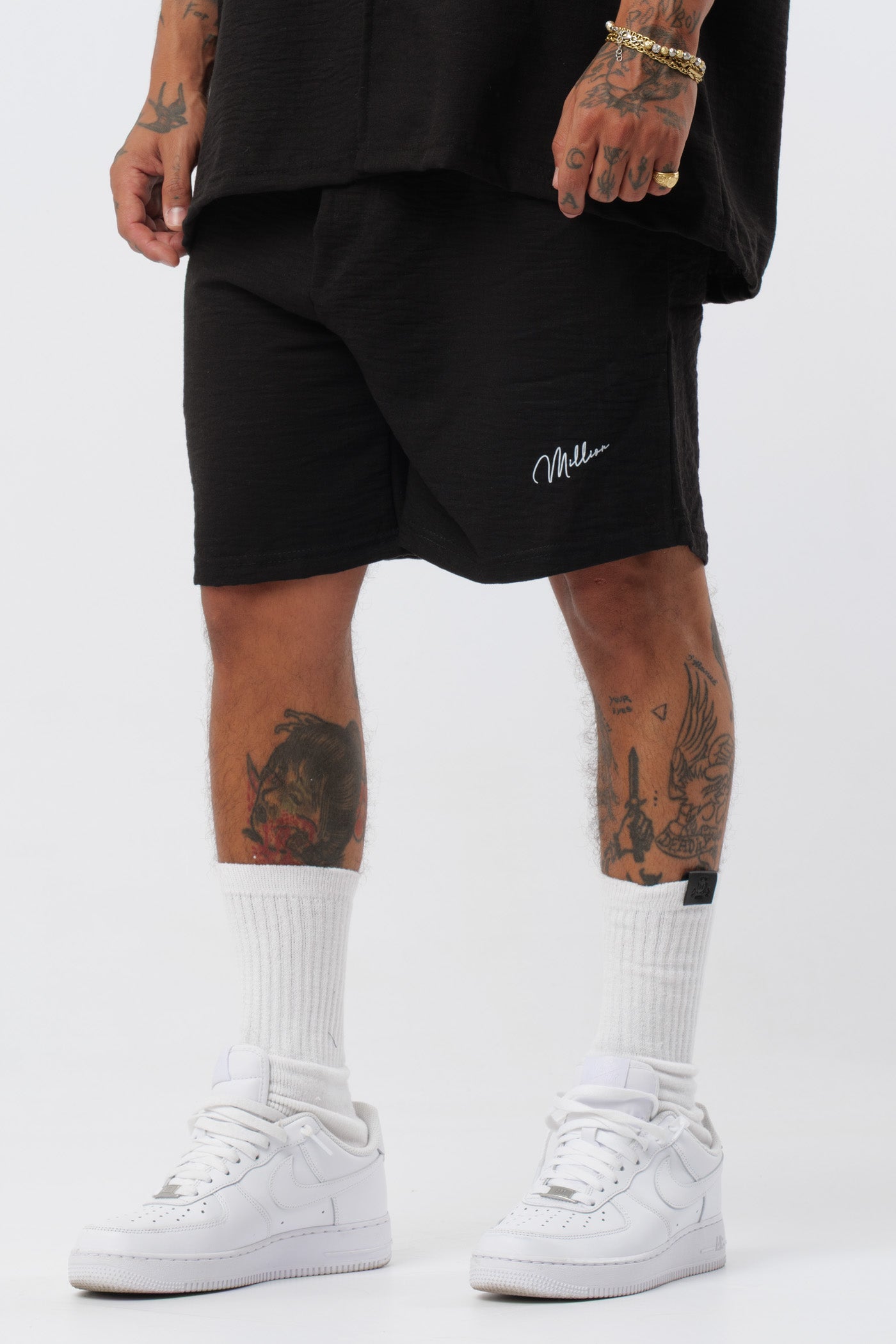 Conjunto de Linho Preto