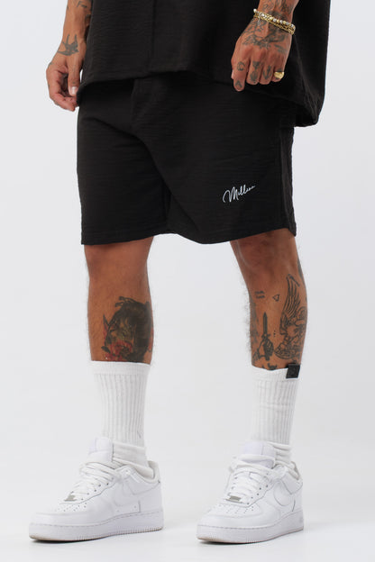 Conjunto de Linho Preto