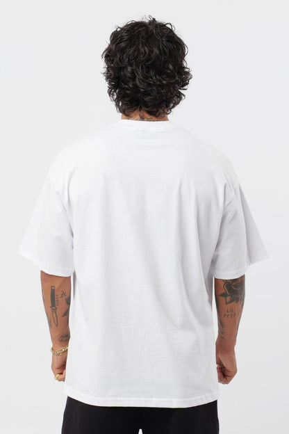 T-shirt Branca Holográfica