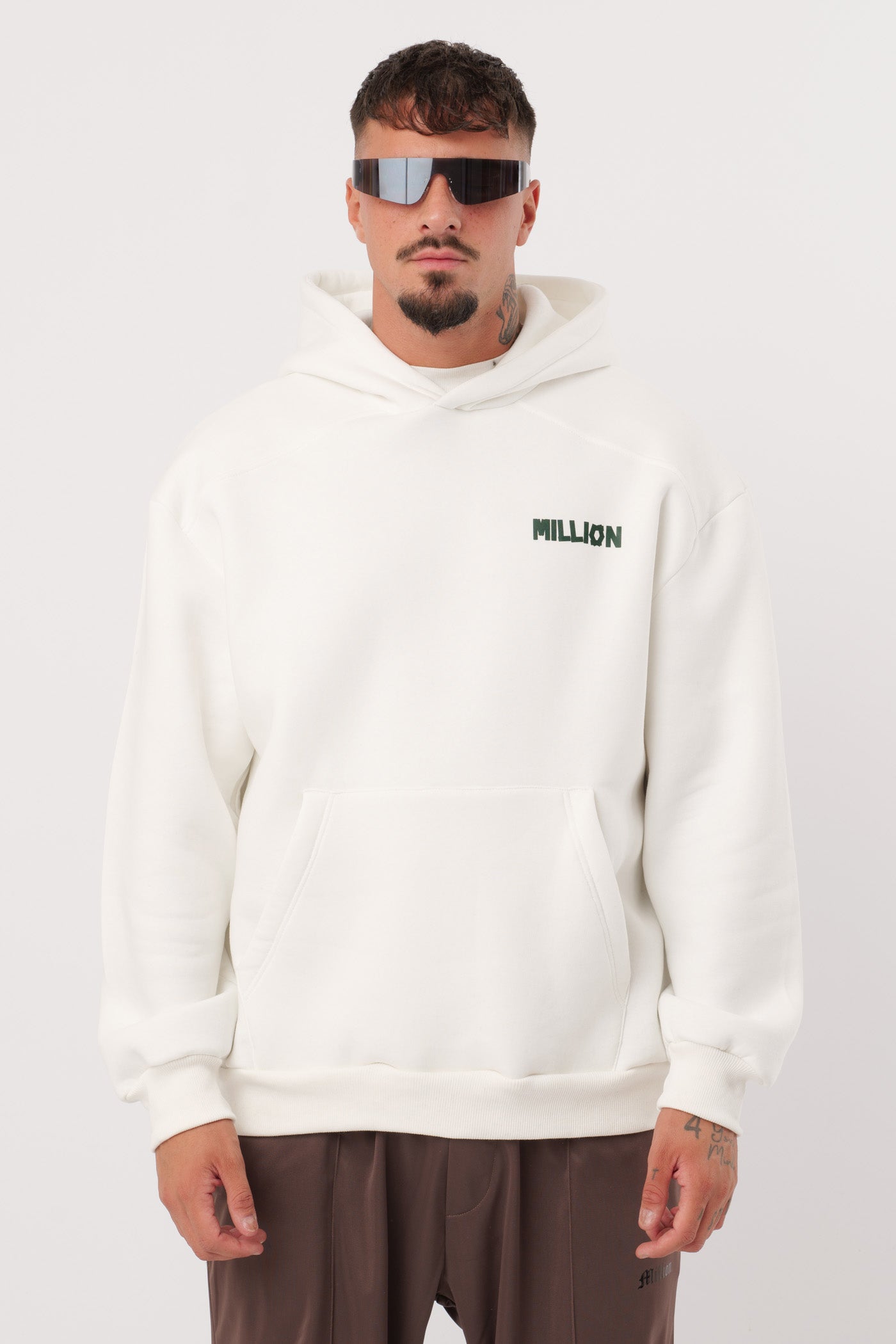 Hoodie Green Lonely Branca