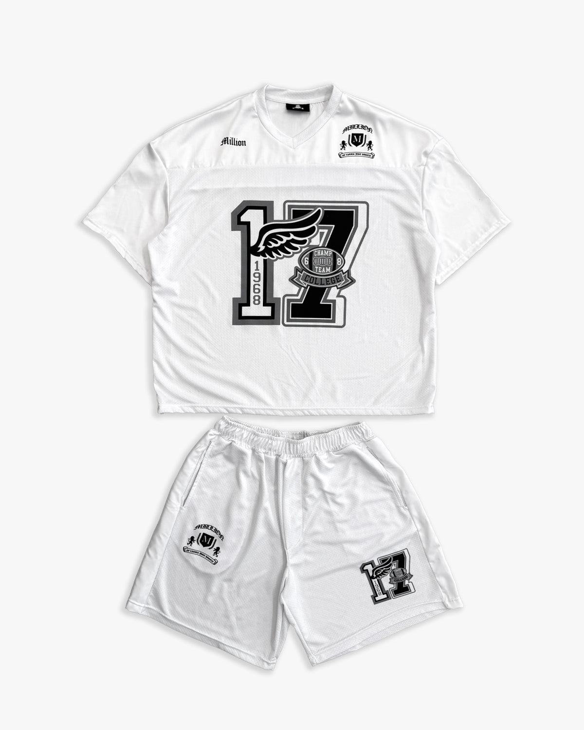 Coordenado Basket Branco